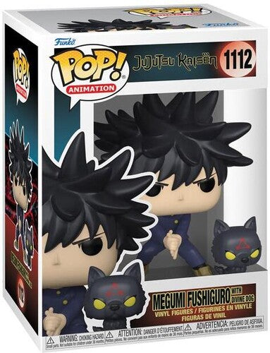 Jujutsu Kaisen Megumi Fushiguro with Divine Dog #1112 Action Figure - Anime Collectible for Fans, Display & Home Decor