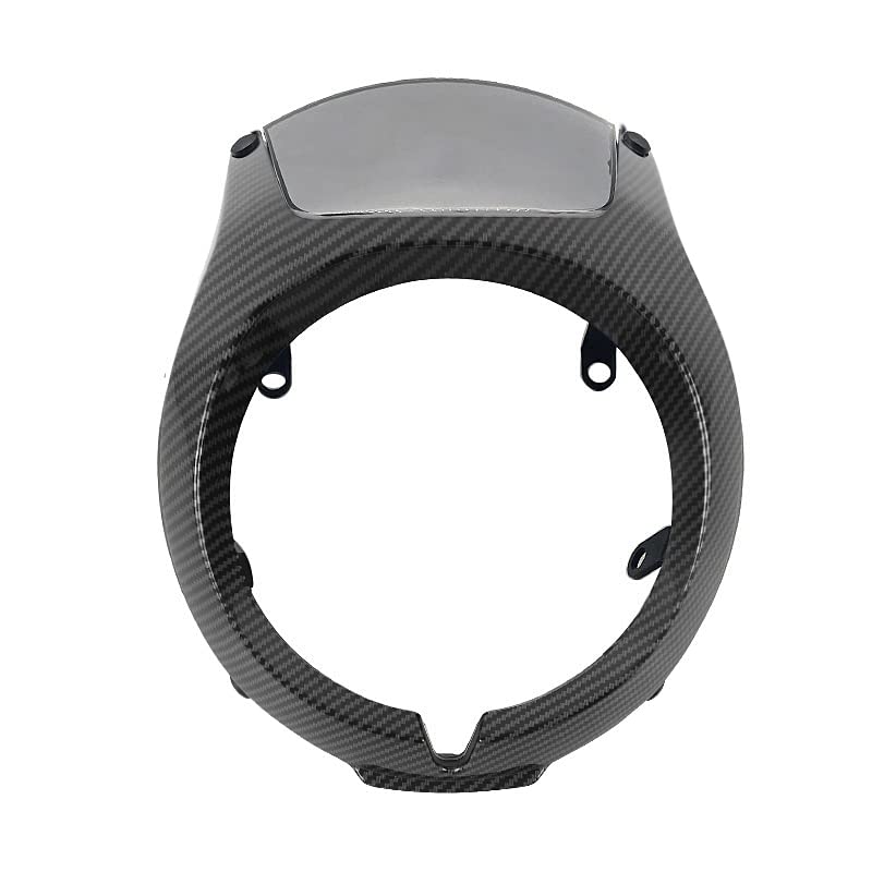 Honda Rebel CM1100 CMX1100 Motorcycle Headlight Fairing Windshield - Carbon Fiber Look Wind Screen for 2021 CMX 1100 - Perfect for Highway Riding & Urban Commuting