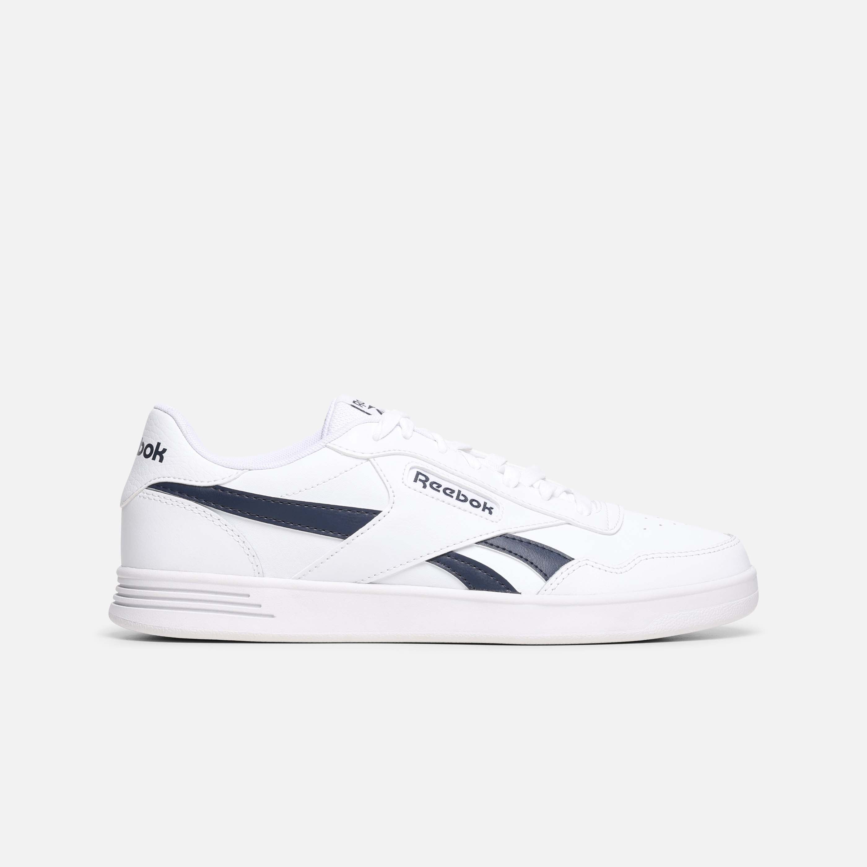 Reebok Court Advance White/White/Vector Navy Men's Tennis Shoes - Perfect for Casual Wear, Gym & Court Sports