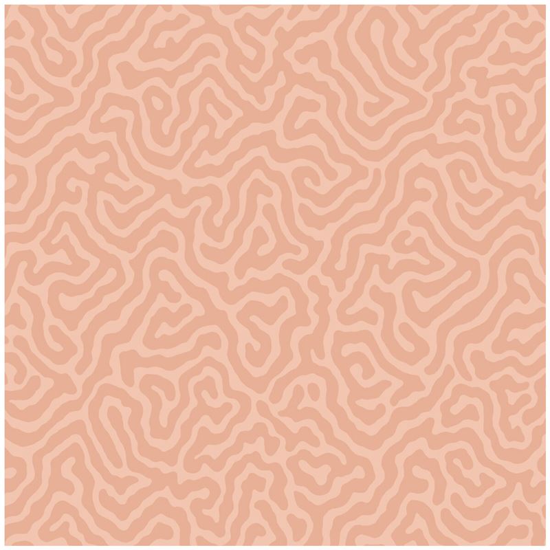 Coral Cole and Son Wallpaper - Premium Peel and Stick Wallpaper for Home Decor | Perfect for Living Room, Bedroom, and Nursery