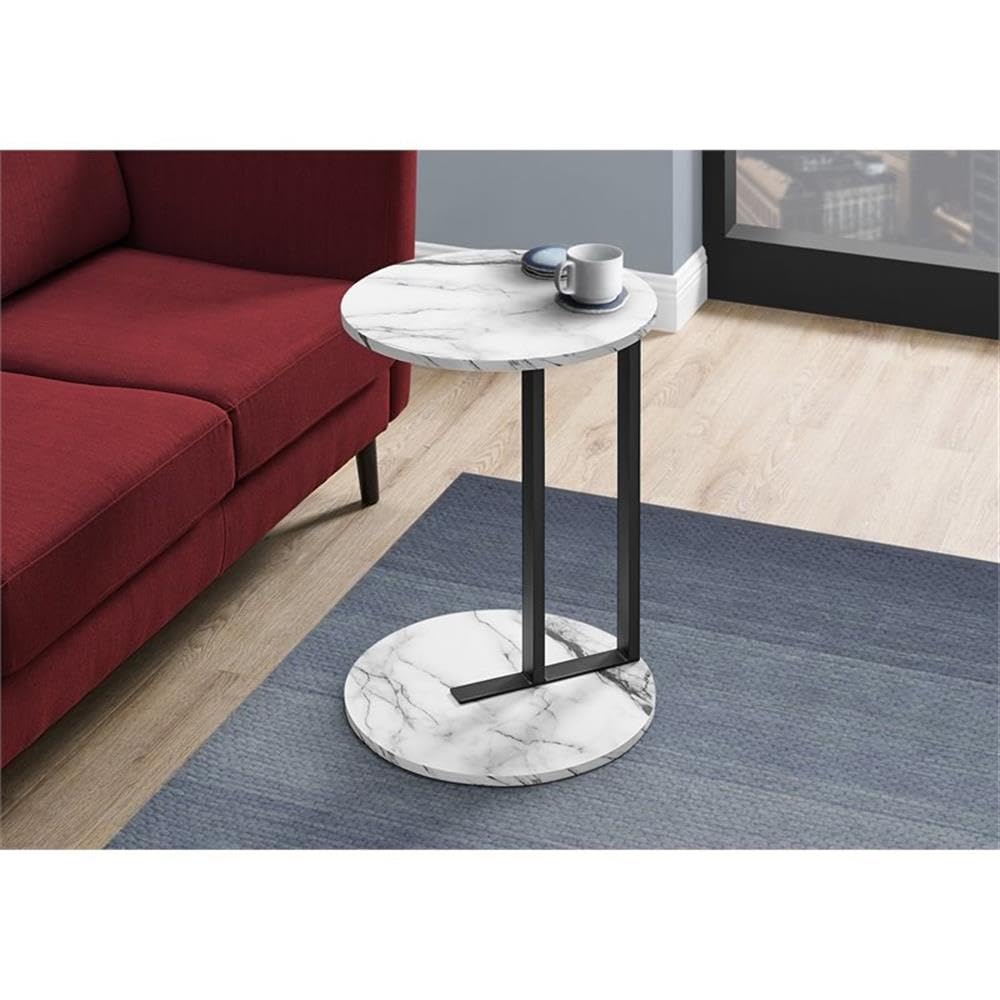 Monarch Specialties 2210 Round Accent Table - 18.25