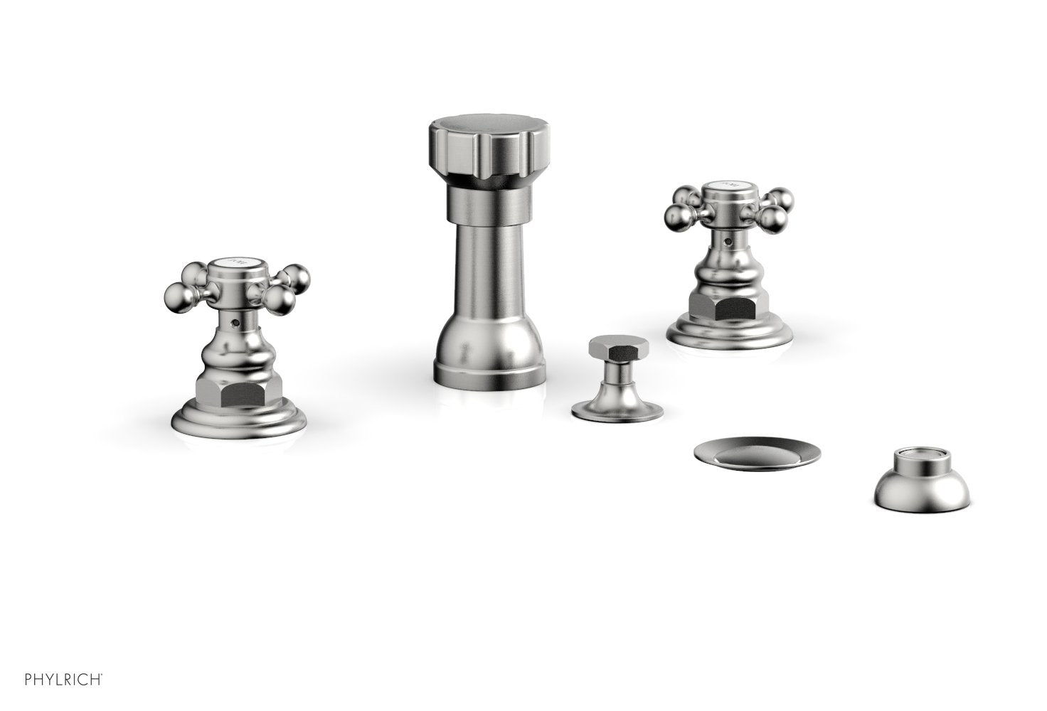 HEX TRADITIONAL 4-Hole Bidet Set - 500ml Water Capacity, 60mm Hole Spacing - Perfect for Bathroom Upgrades & Hygienic Cleaning