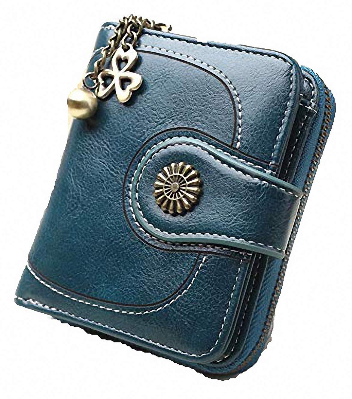 Ulalaza Slim RFID Blocking Men's Leather Card Holder - Minimalist Wallet for Credit Cards & IDs - Perfect for Travel, Business, and Everyday Use