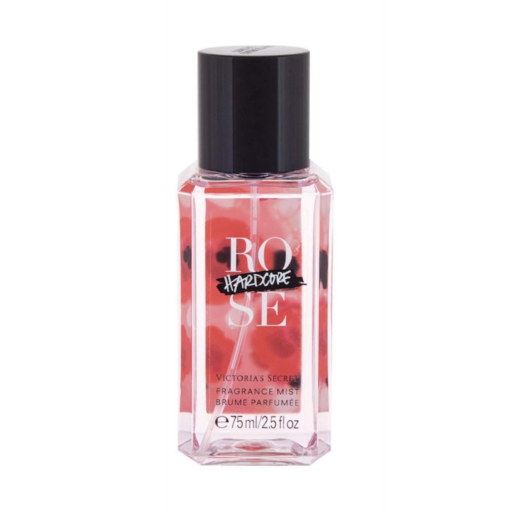 Victoria's Secret Hardcore Rose Body Mist 2.5oz Travel Size - Floral Fragrance for Women | Perfect for Travel, Gym & Everyday Use