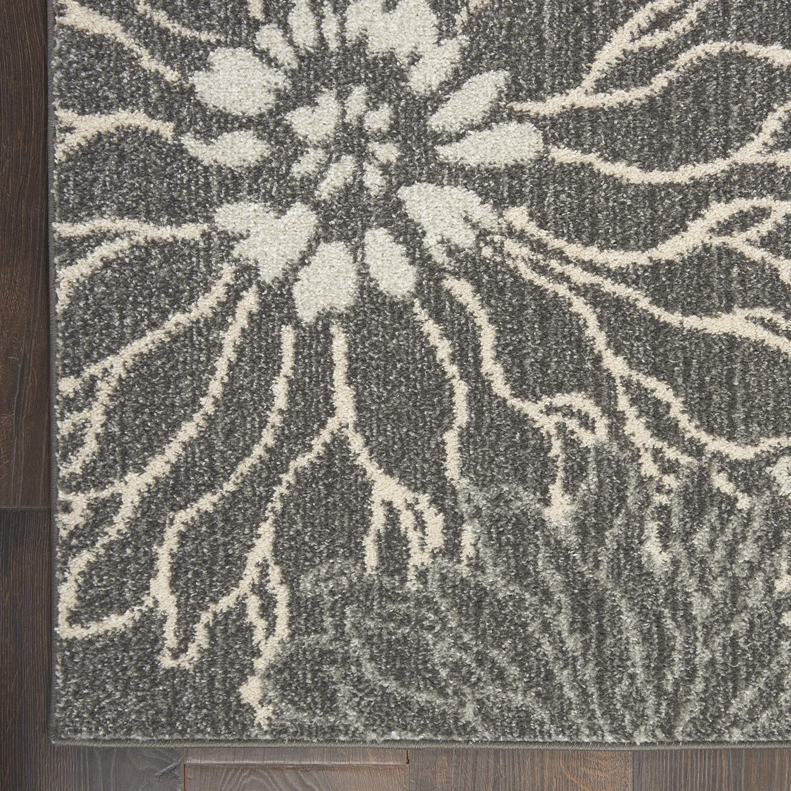 Nourison Passion Charcoal/Blue 6'7