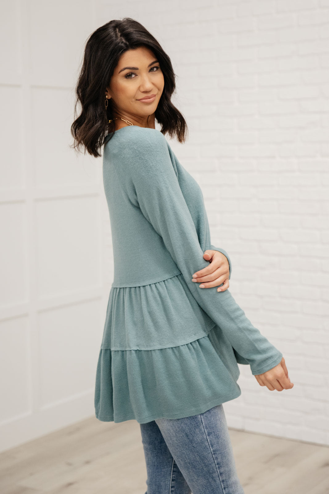Stylish Women's Tiered Blouse - Flowy Layered Tunic Top for Casual & Office Wear | Perfect for Summer Outfits & Everyday Fashion