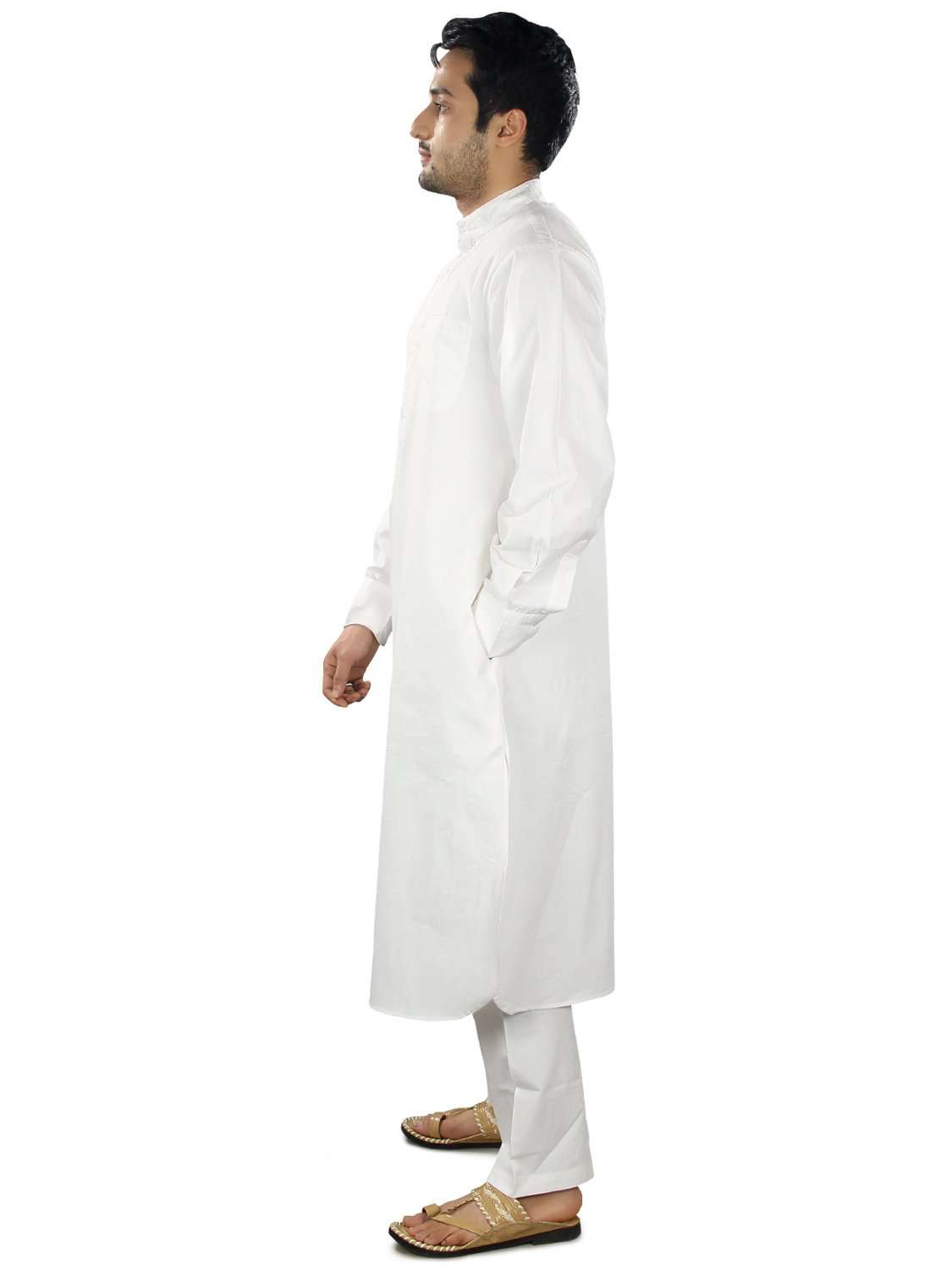Arif Embroidered Kurta Pajama Set for Men - Traditional Indian Ethnic Wear - Perfect for Weddings, Festivals & Special Occasions