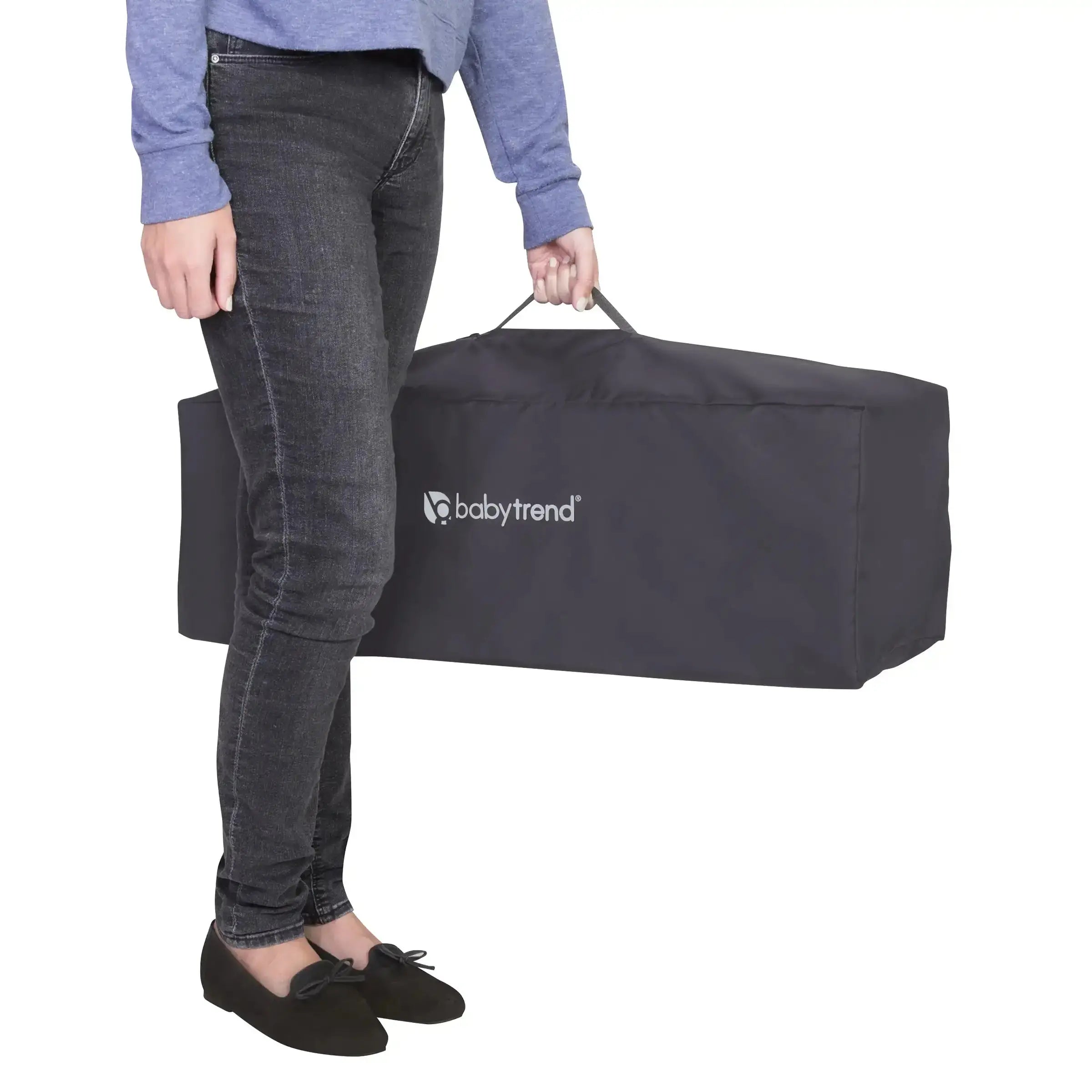 Portable Baby Playard with Rocking Cradle - Lightweight Nursery Den Playpen for Newborns & Toddlers - Perfect for Home, Travel & Daycare Use