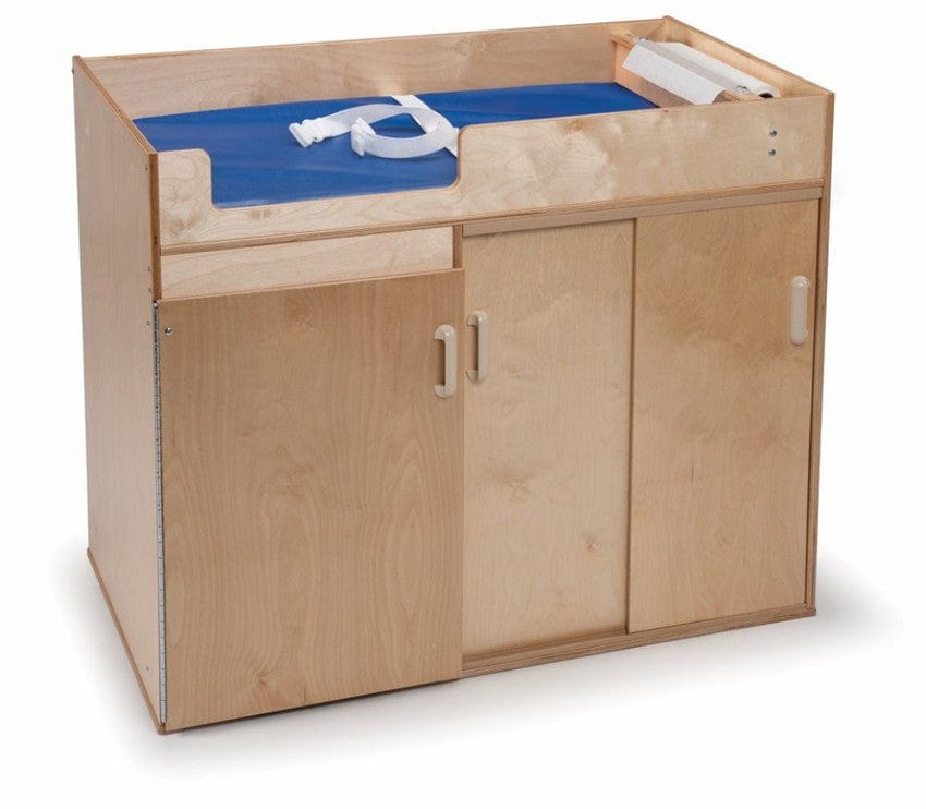 Whitney Brothers Toddler Changing Cabinet - Safe & Sturdy Nursery Furniture for Diaper Changes - Perfect for Daycares, Nurseries, and Home Use
