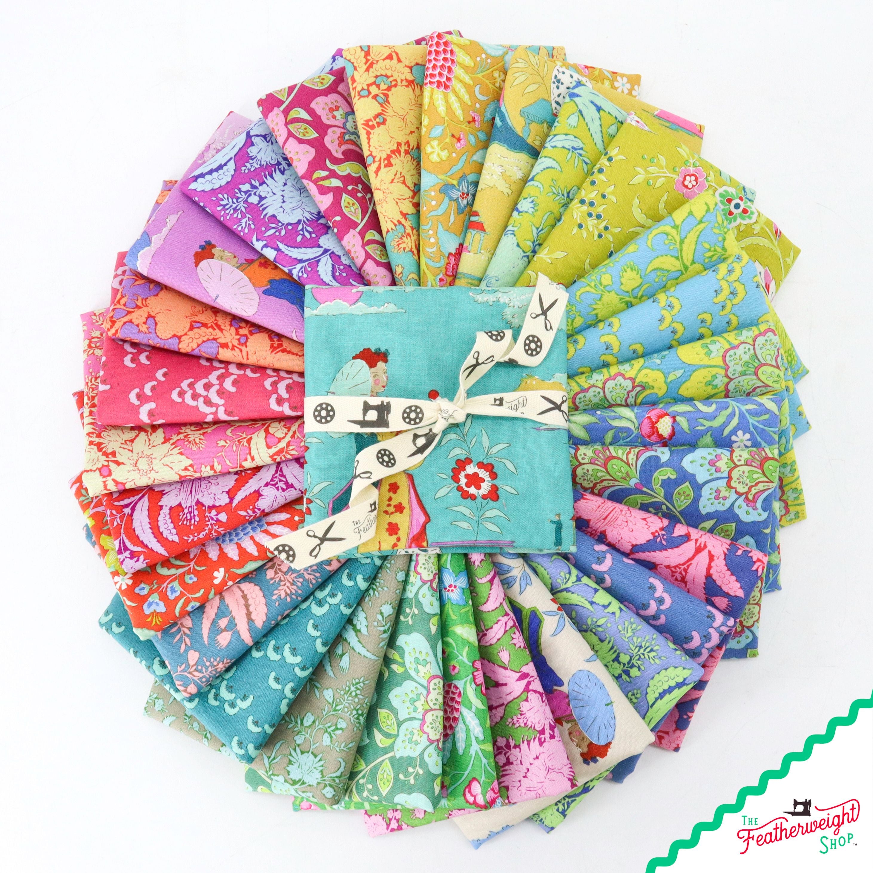 Premium Fabric Fat Quarter Bundle - Bloomsville Abloom Collection | Perfect for Quilting, Sewing & DIY Craft Projects