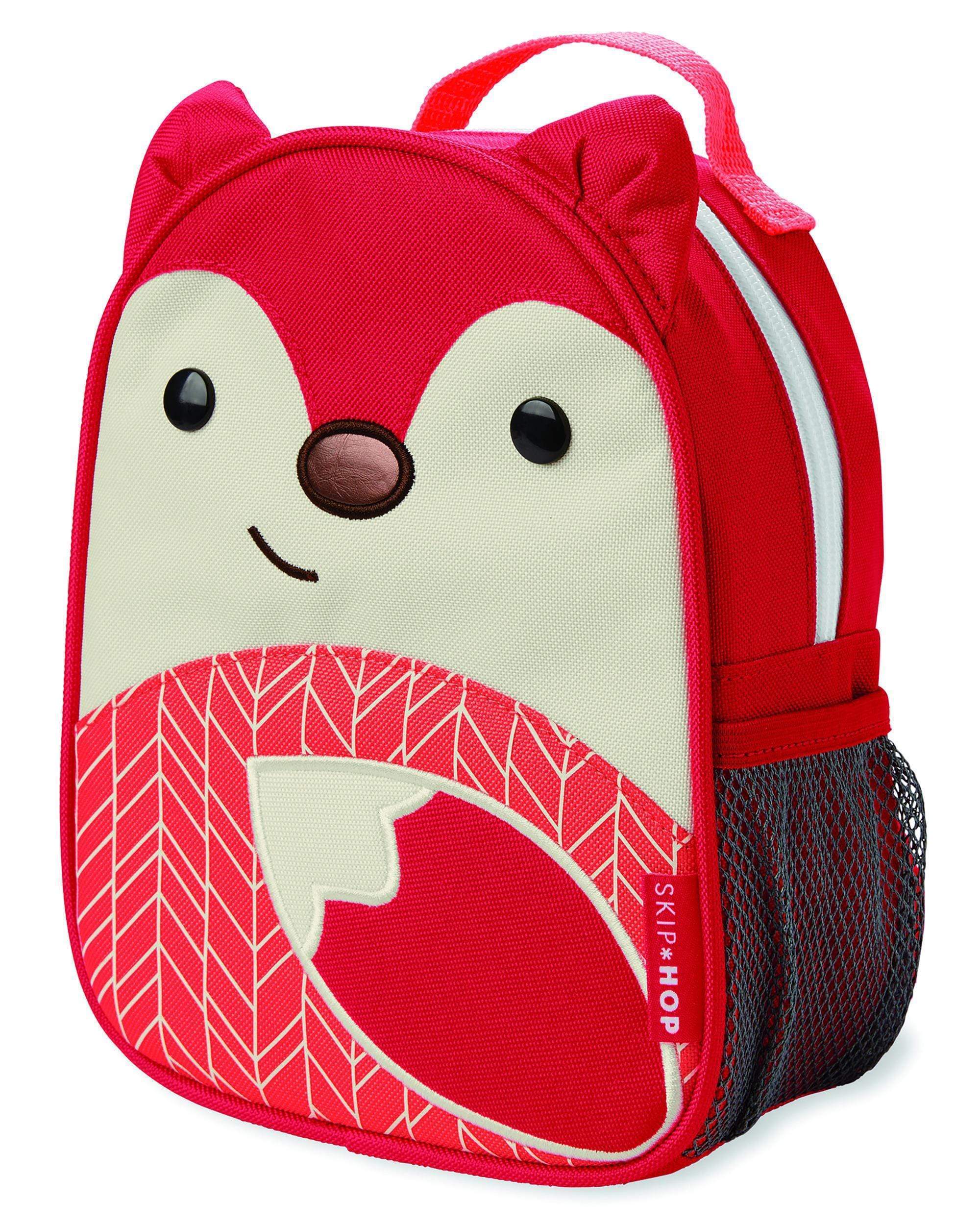 Skip Hop Zoo Mini Backpack with Safety Harness for Toddlers - Cute Animal-Themed Kids Travel Bag for Daycare, Preschool & Outdoor Adventures