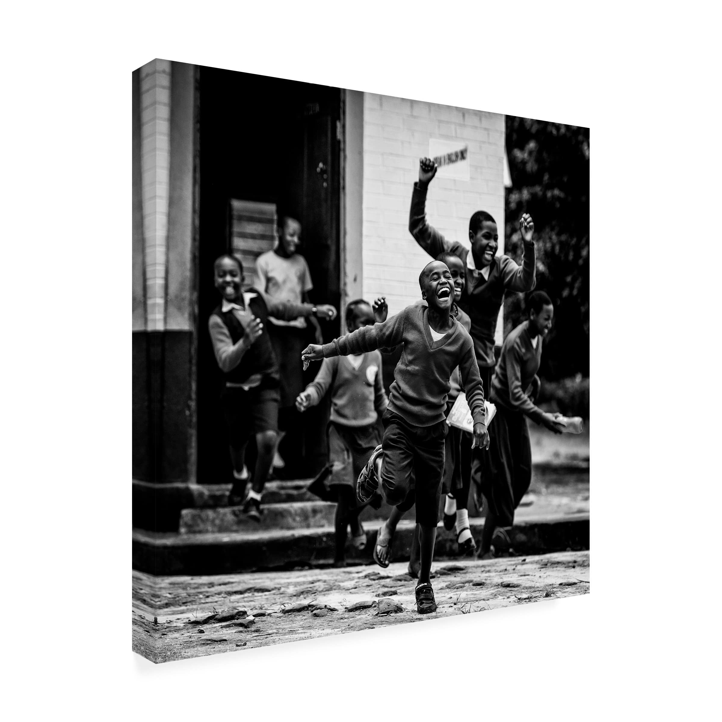 Trademark Fine Art 'Happiness' Canvas Wall Art by Vedran Vidak - Perfect for Living Room, Bedroom & Office Decor