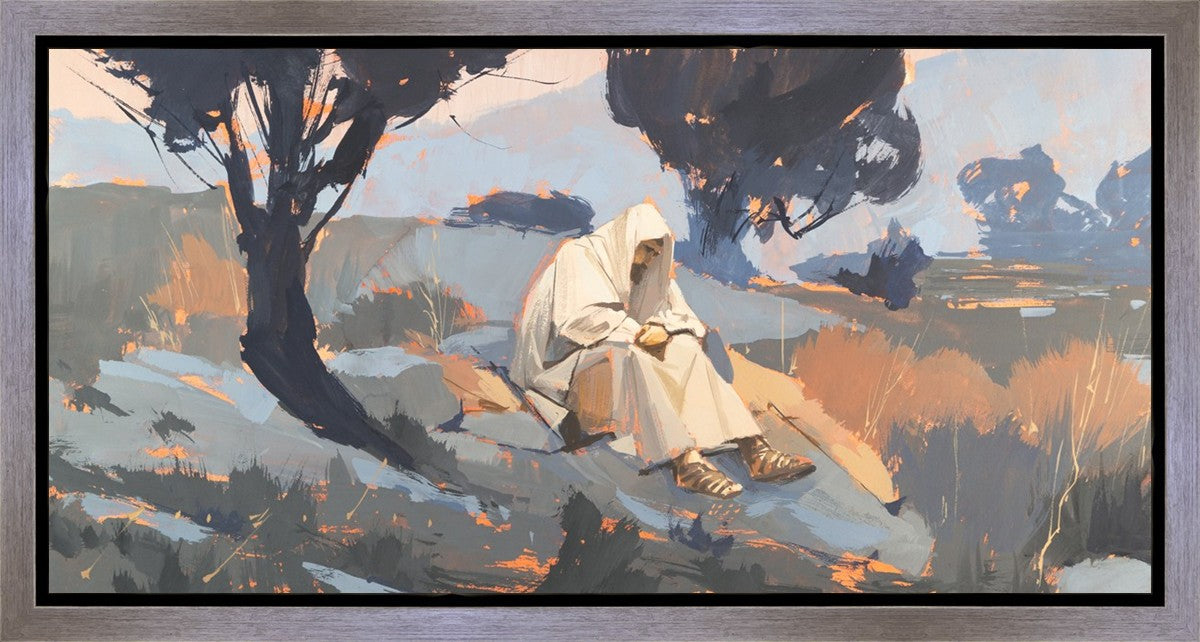 Humble Prayer Gallery Wrap Canvas - Inspirational Christian Wall Art for Home, Church & Office Decor - Perfect for Living Room, Bedroom & Prayer Space