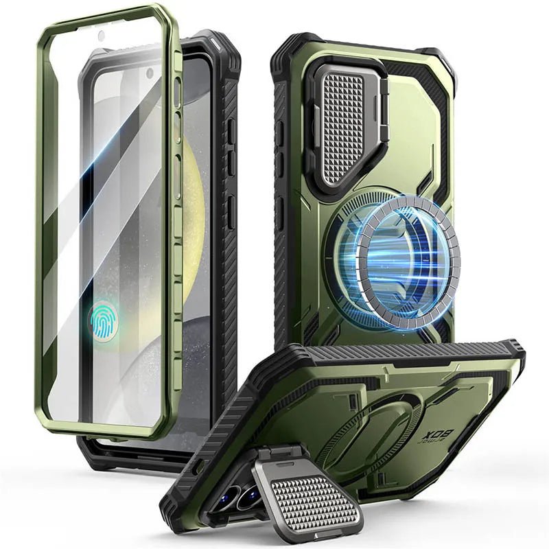 BLASON Armorbox Full Body Protective Case for Samsung Galaxy S25 - Shockproof & Drop Protection - Perfect for Outdoor, Travel & Daily Use