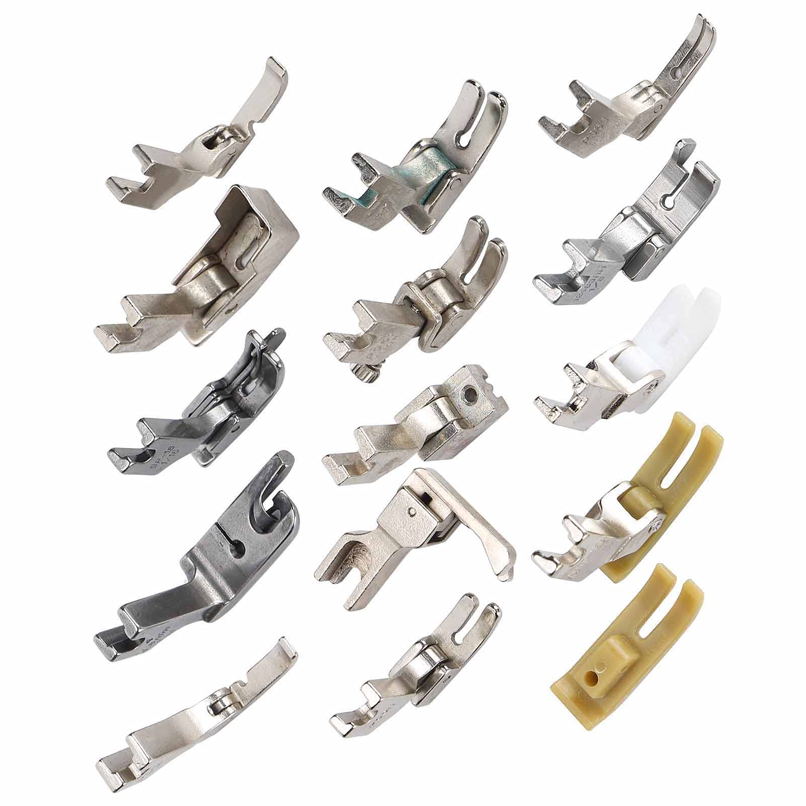 Stainless Steel Lockstitch Sewing Machine Presser Foot Replacement - Durable Industrial & Household Sewing Tool for Quilting, Upholstery & Garment Making