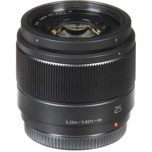 Panasonic Lumix G 25mm f/1.7 ASPH Lens - Fast Prime Lens for Micro Four Thirds Cameras | Perfect for Portrait, Low Light & Street Photography