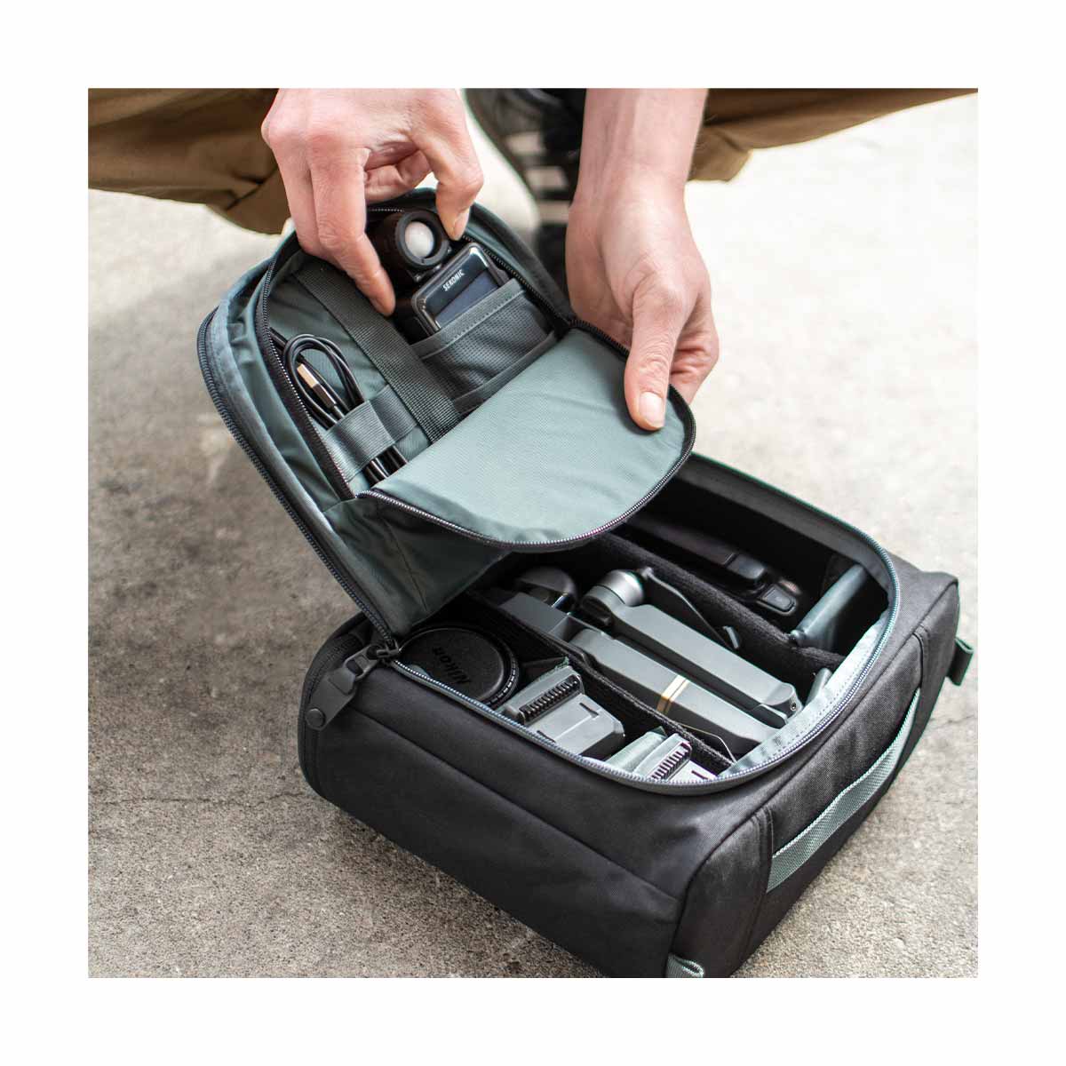Boundary Supply Errant Pack Backpack Starter Kit - Waterproof Travel Laptop Backpack with Charging Port (Obsidian Black) for Commuting, Business Trips & Outdoor Adventures