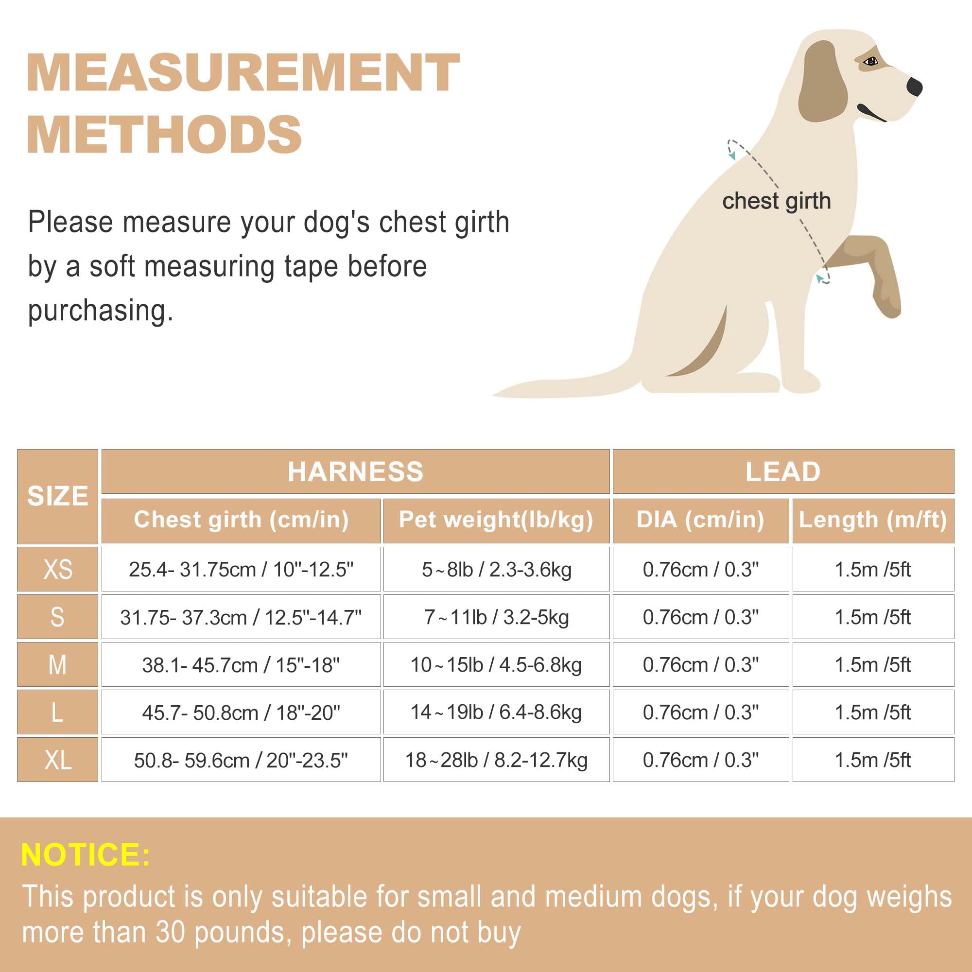 **Haapay No-Pull Adjustable Reflective Dog Harness & Leash Set – Thickened Padded Vest for XS/Small/Medium Dogs – Perfect for Walking, Training & Nighttime Safety**