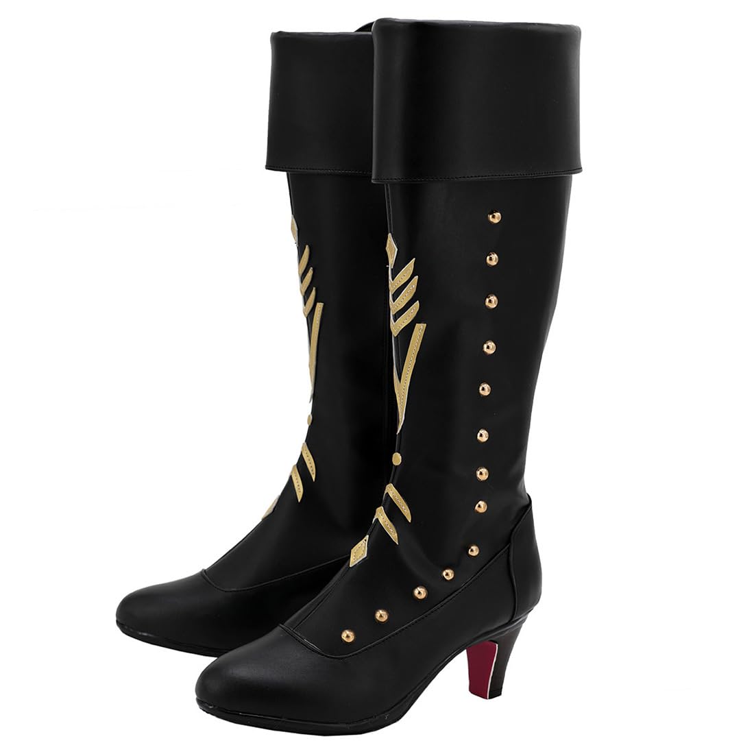 Customizable Anna Shoes Boots for Cosplay - Perfect for Halloween & Anime Conventions - Size 0724030 - Comfortable Costume Footwear for Women & Girls