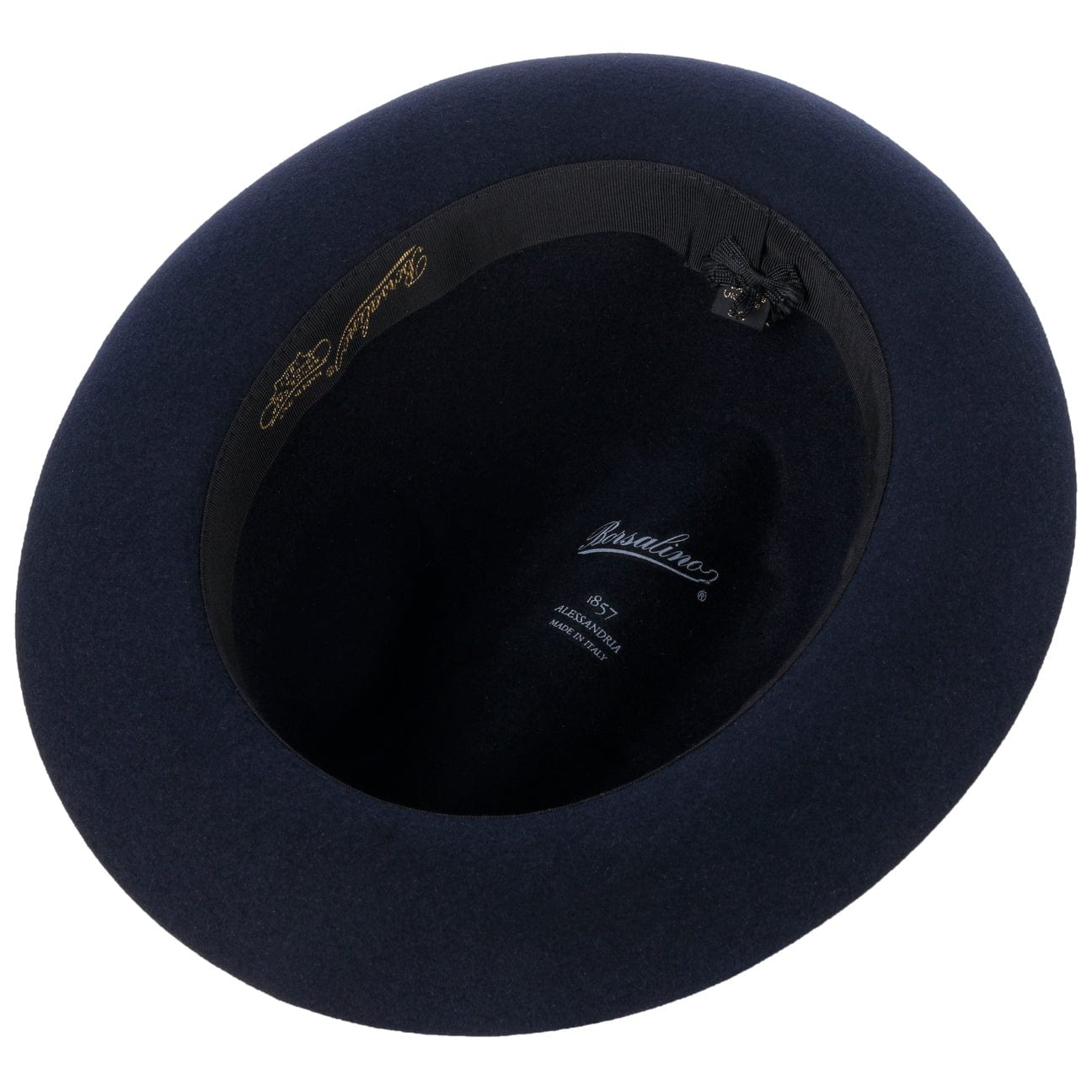 Borsalino Georgio Fur Felt Hat for Men - Classic Winter Fedora with Wide Brim - Perfect for Outdoor Events, Weddings & Cold Weather Fashion