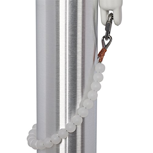 Martin's Flag White Flagpole Retainer Rings - Heavy Duty Flag Clips for Internal Halyard Flagpoles (32 Inch) - Secure Your Flag Tight to The Pole - Perfect for Residential, Commercial & Government Flag Displays