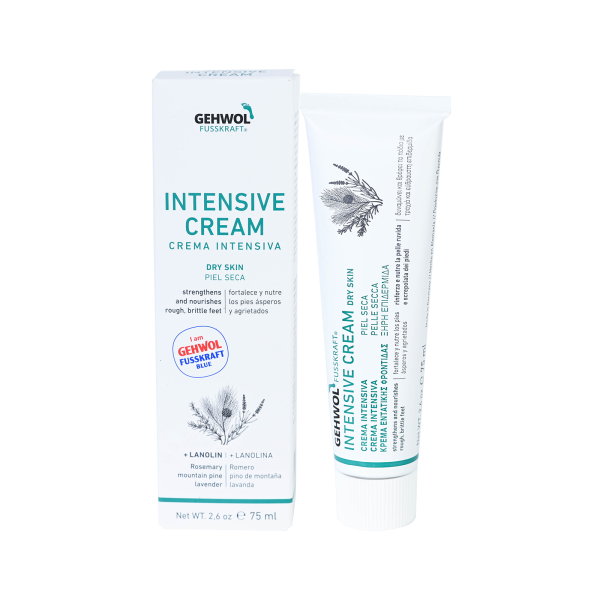 Gehwol Blue Intensive Foot Cream for Dry & Cracked Skin – Moisturizing & Healing Foot Care – Perfect for Pedicures & Daily Foot Maintenance