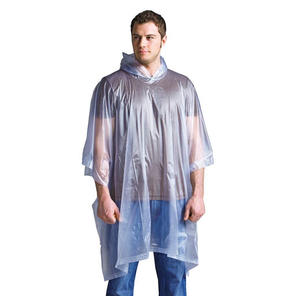 Coghlan's Clear Rain Poncho - Lightweight Waterproof Emergency Shelter for Hiking, Camping & Outdoor Adventures