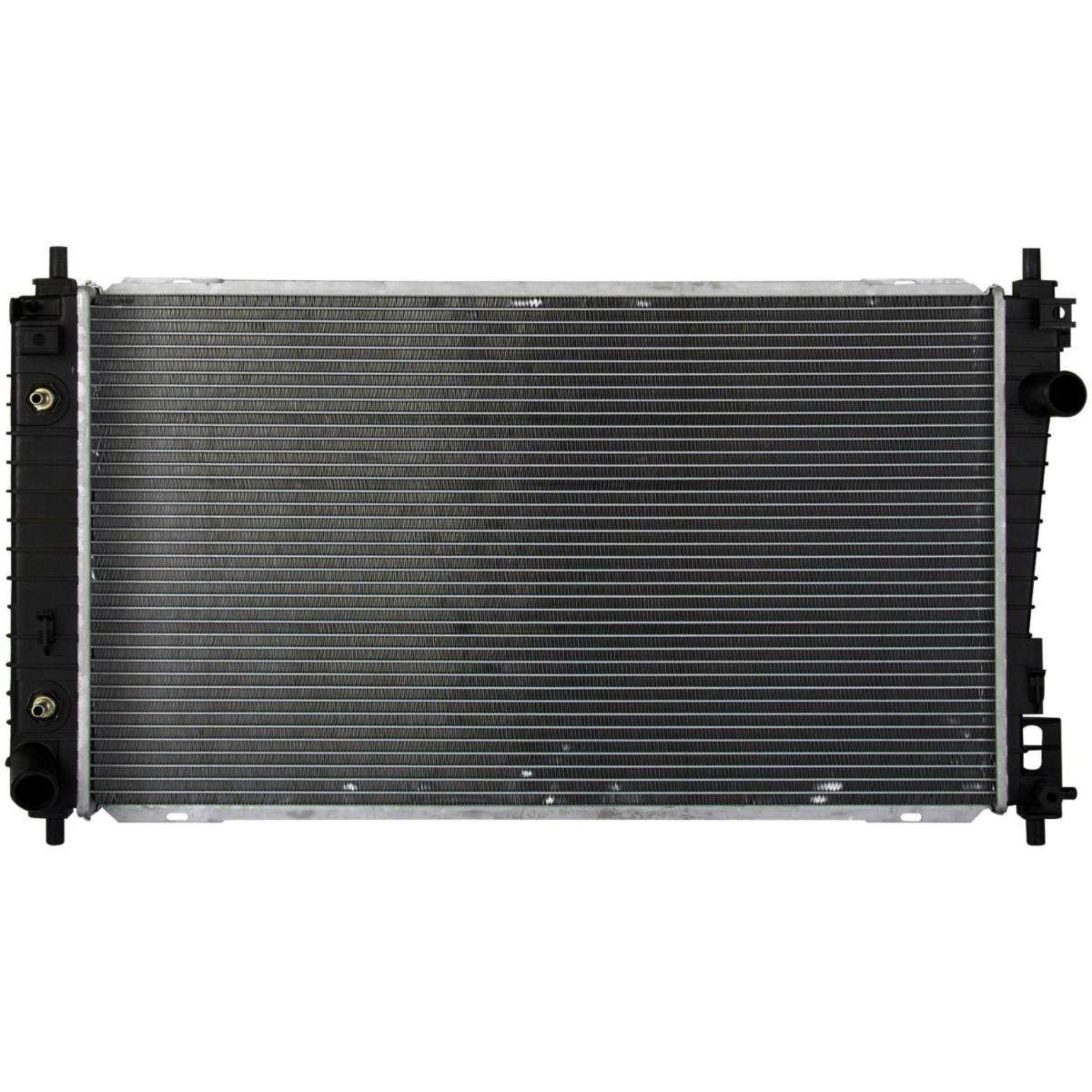 High-Performance 1 Row Aluminum Core Radiator with Plastic Tank - OEM Replacement 1729A - Perfect for Car Cooling System Upgrades & Engine Overheating Prevention