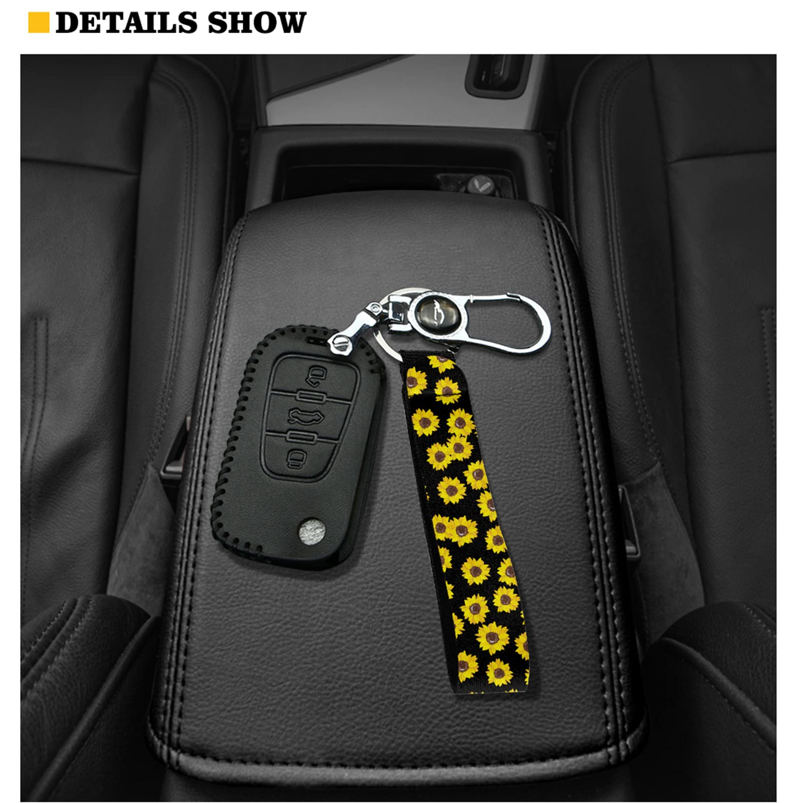 Stylish Neoprene Lipstick Keychain Holder - Compact Chapstick Lanyard with Key Ring for Women | Perfect for Gym, Travel & Everyday Essentials