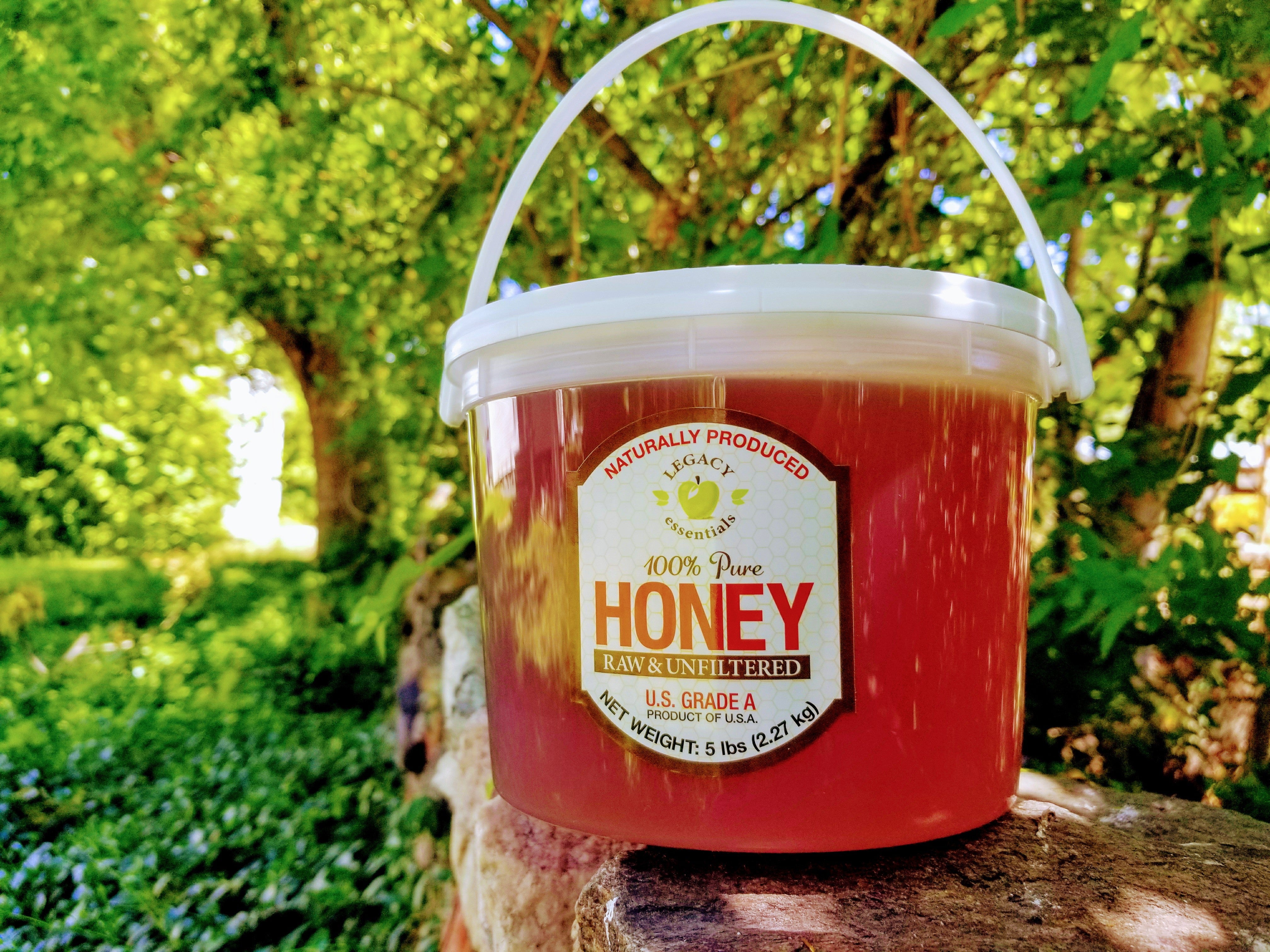 100% Pure Raw Unfiltered Honey - Natural, Organic & Unprocessed | Perfect for Tea, Baking & Healthy Snacks