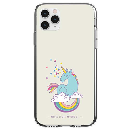 Unicorn Rainbow - Magic Is All Around Us On Clear Case