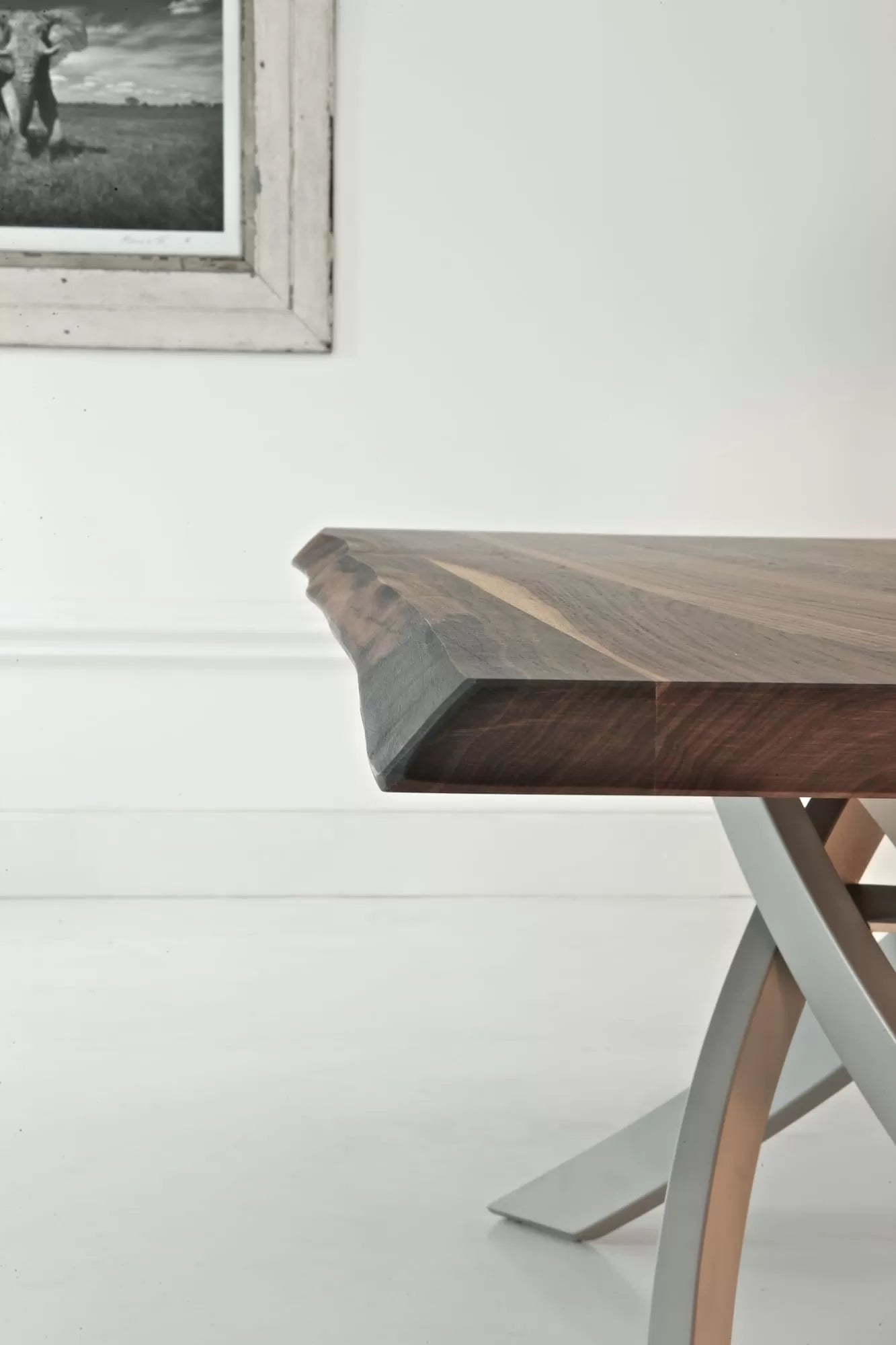 Artistico Rectangular Wood Table - Elegant Dining & Coffee Table for Home & Office Decor