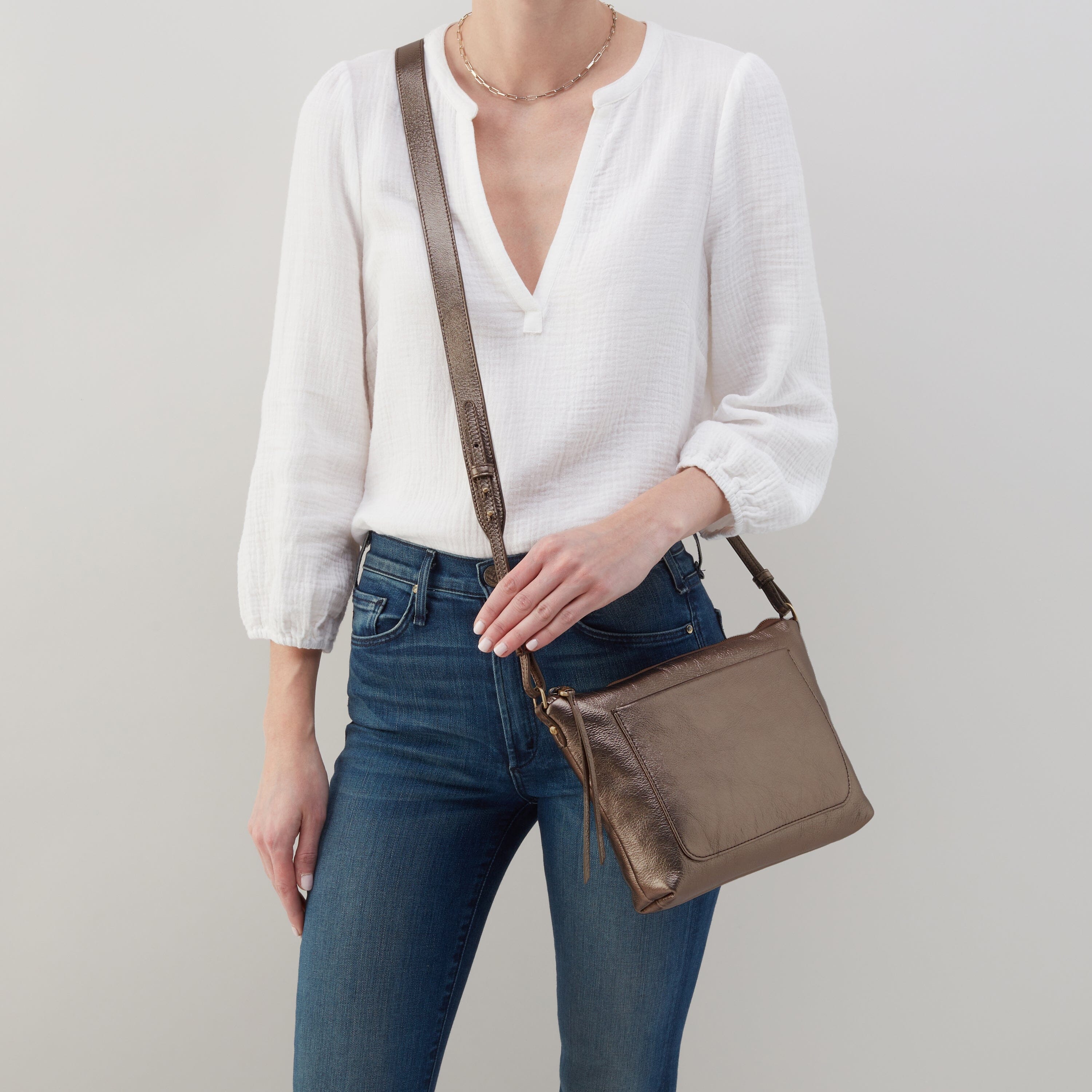 HOBO TRIPP Medium Crossbody Bag - Stylish & Functional Leather Purse for Women | Perfect for Work, Travel & Everyday Use