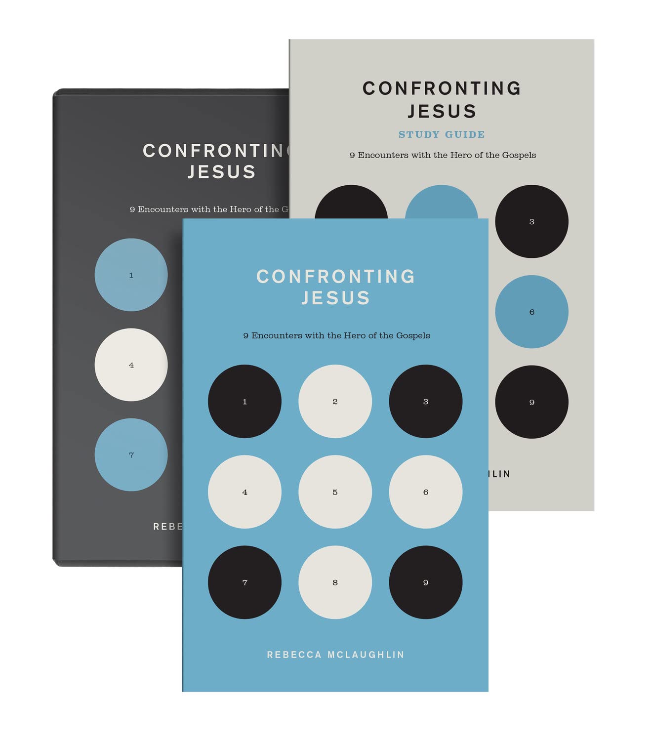 Confronting Jesus Book & Study Guide - Christian Bible Study for Small Groups, Personal Devotion & Church Ministry