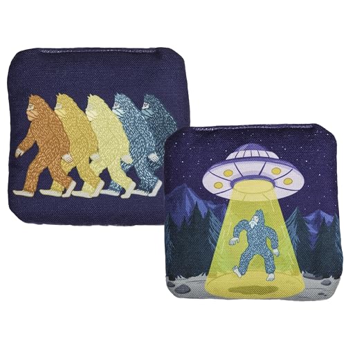 Navy/ Tan Squatch & UFO