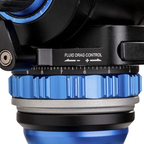Benro S6PRO Professional Video Tripod Head - Smooth 360° Pan & Tilt for DSLR Cameras - Perfect for Vlogging, Filmmaking & Photography