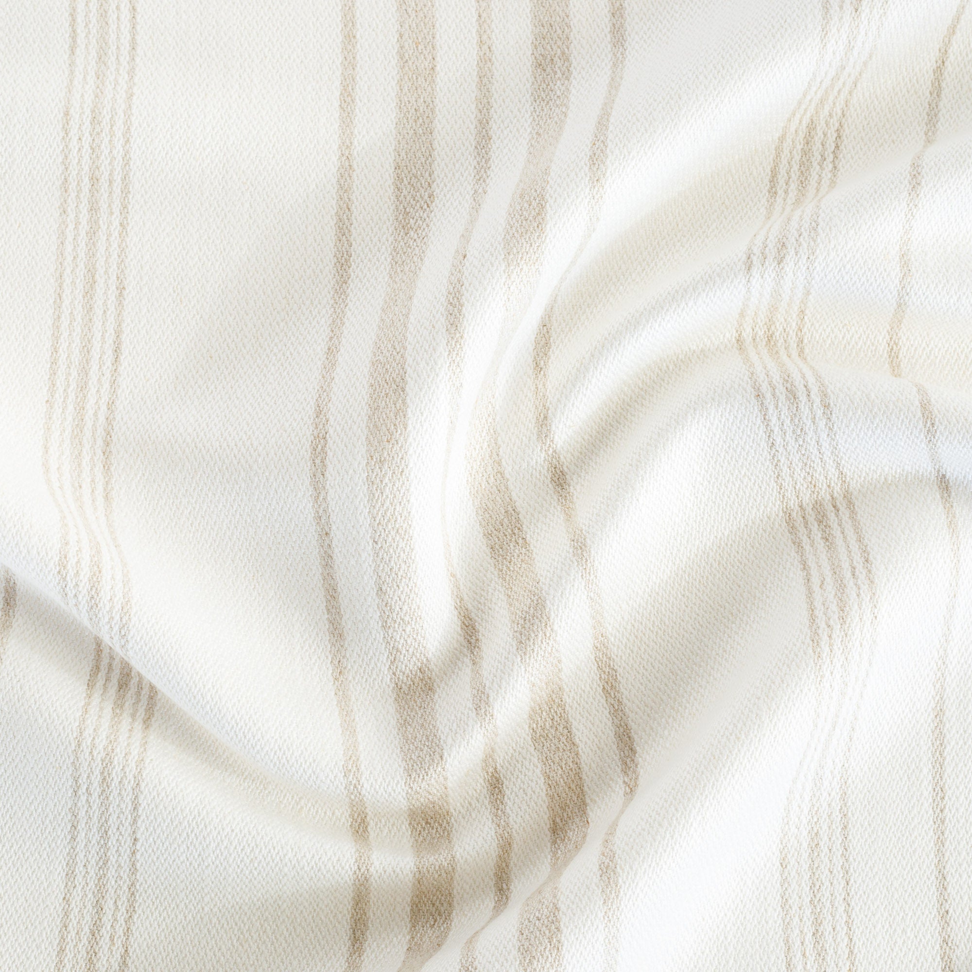 Collins Stripe Fabric - Premium Parchment Textured Upholstery Material for Sofa, Curtains & Home Decor | Durable & Stylish Fabric for DIY Projects & Interior Design