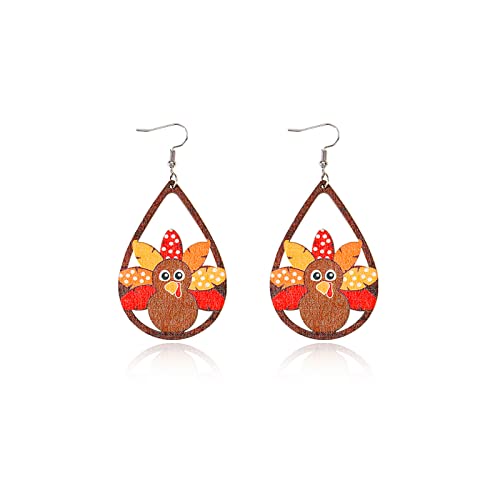 C2:turkey corn earrings