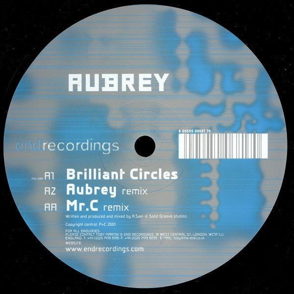 Aubrey Brilliant Circles - 12-Piece Set (NM or M Condition) | Perfect for Collectors, Gifts & Home Decor