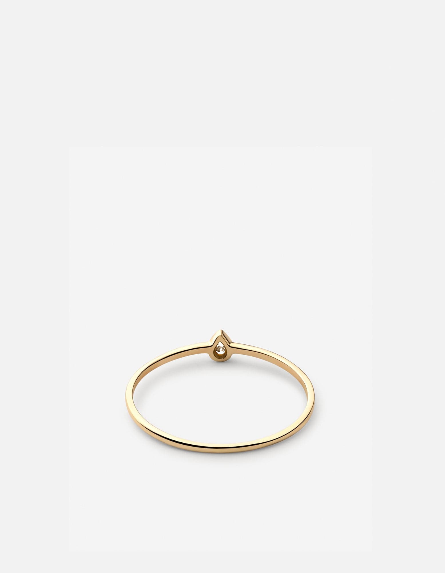 14K Gold Pavé Paloma Ring - Elegant Stackable Ring for Women, Perfect for Everyday Wear, Gift Giving & Special Occasions
