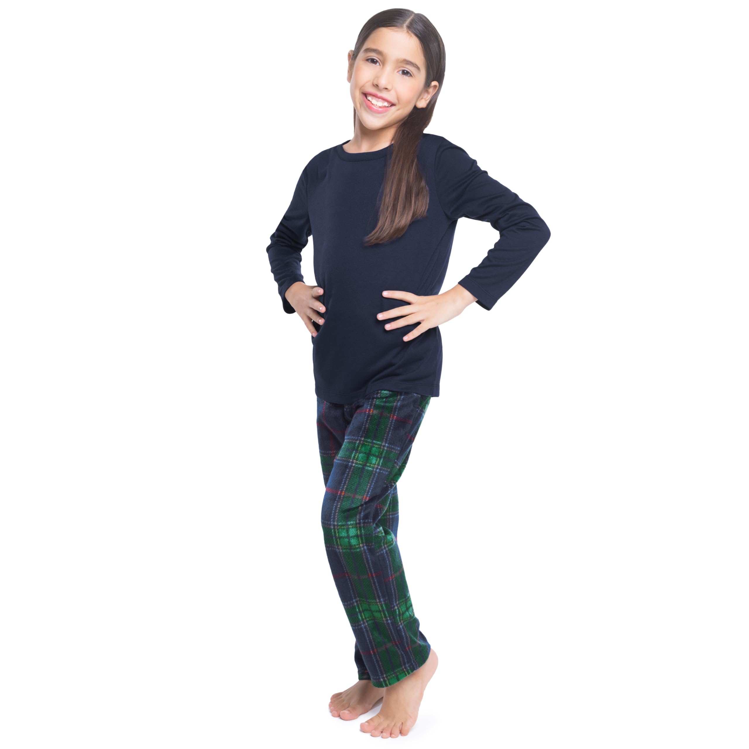 Fruit of the Loom Matching Holiday Family Pajama Set for Women, Men & Kids - Cozy Christmas Sleepwear for Family Photos & Festive Nights