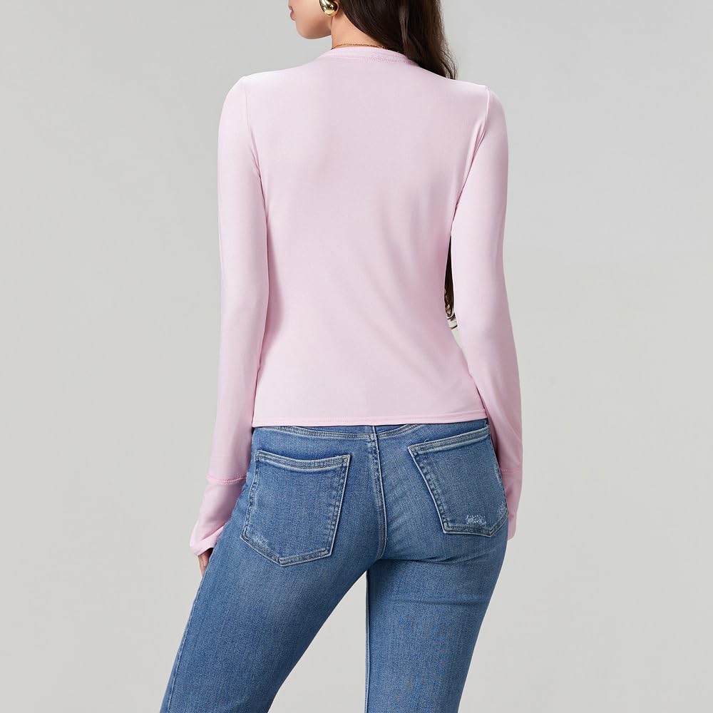 Y2K Grunge Clothes for Women - Vintage Long Sleeve Graphic Tees with Fairy Aesthetic | Streetwear Fashion for Concerts, Parties & Casual Outfits