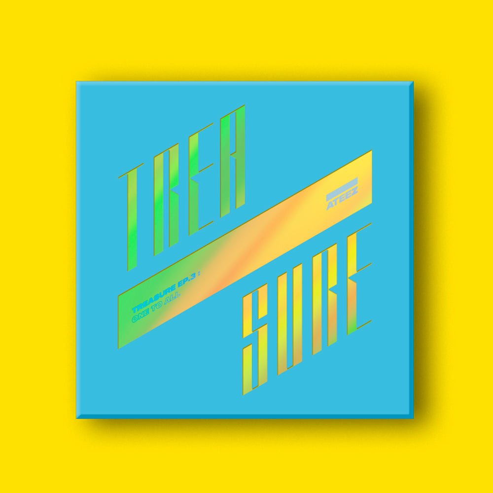 ATEEZ 3rd Mini Album 'TREASURE EP.3 : ONE TO ALL' - K-Pop Music CD + Photobook - Perfect for K-Pop Fans & Collectors | Great for Gifts, Parties & K-Pop Collections