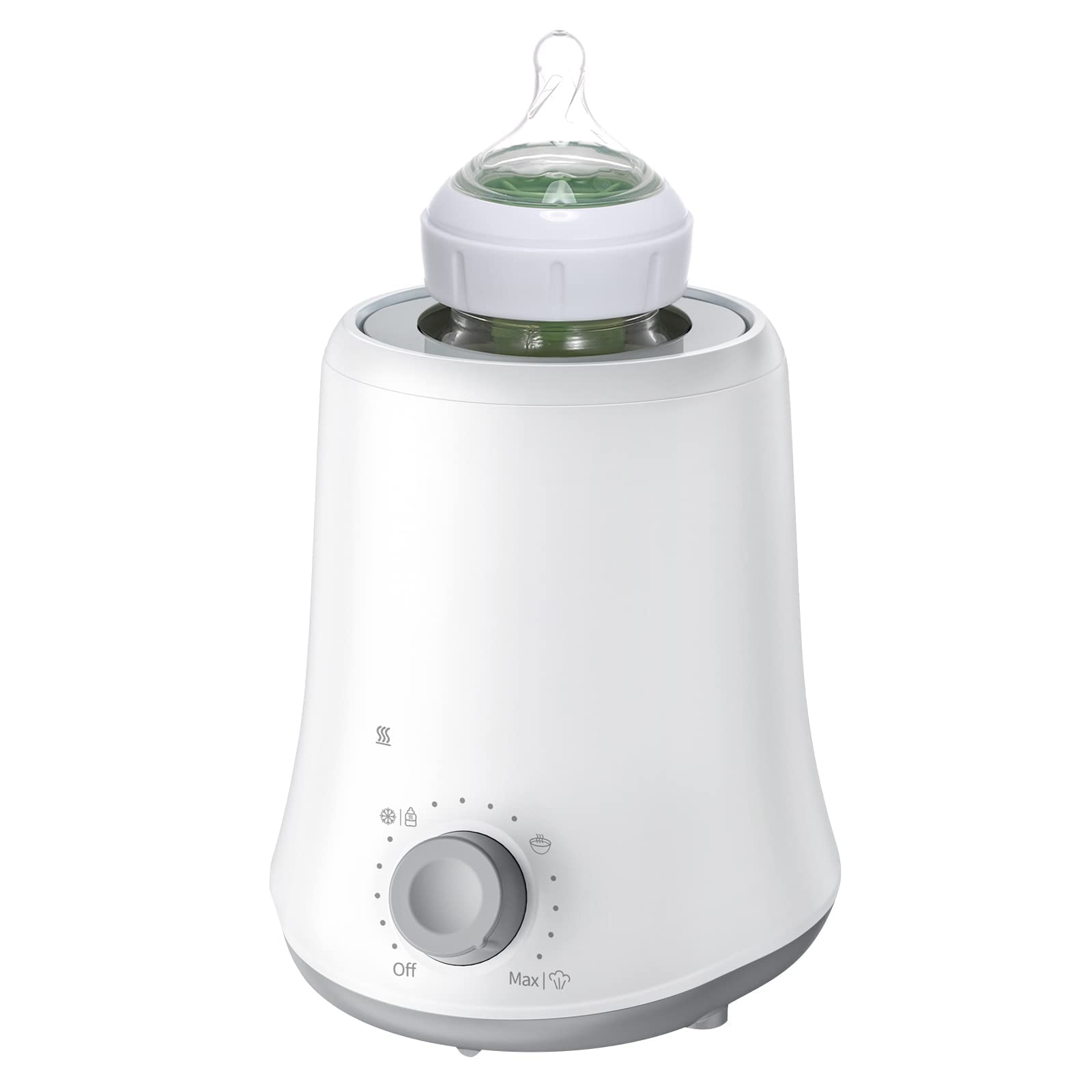 **Best Baby Bottle Warmer - Fast & Safe Grey Bottle Warmer for Breast Milk & Formula - Perfect for Travel, Home & Nursery**