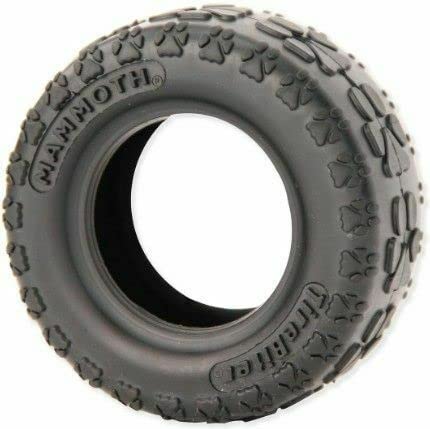 MAMMOTH TireBiter II 5-Inch Durable Dog Chew Toy - 6 Pack for Aggressive Chewers - Perfect for Playtime, Training & Dental Health