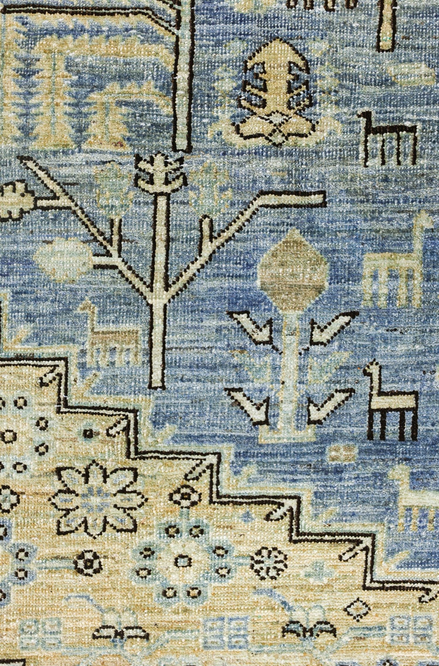 Handwoven Bakshaish Tribal Rug - Authentic Persian Design, J78368 - Perfect for Boho Home Decor, Living Room & Bedroom Accent