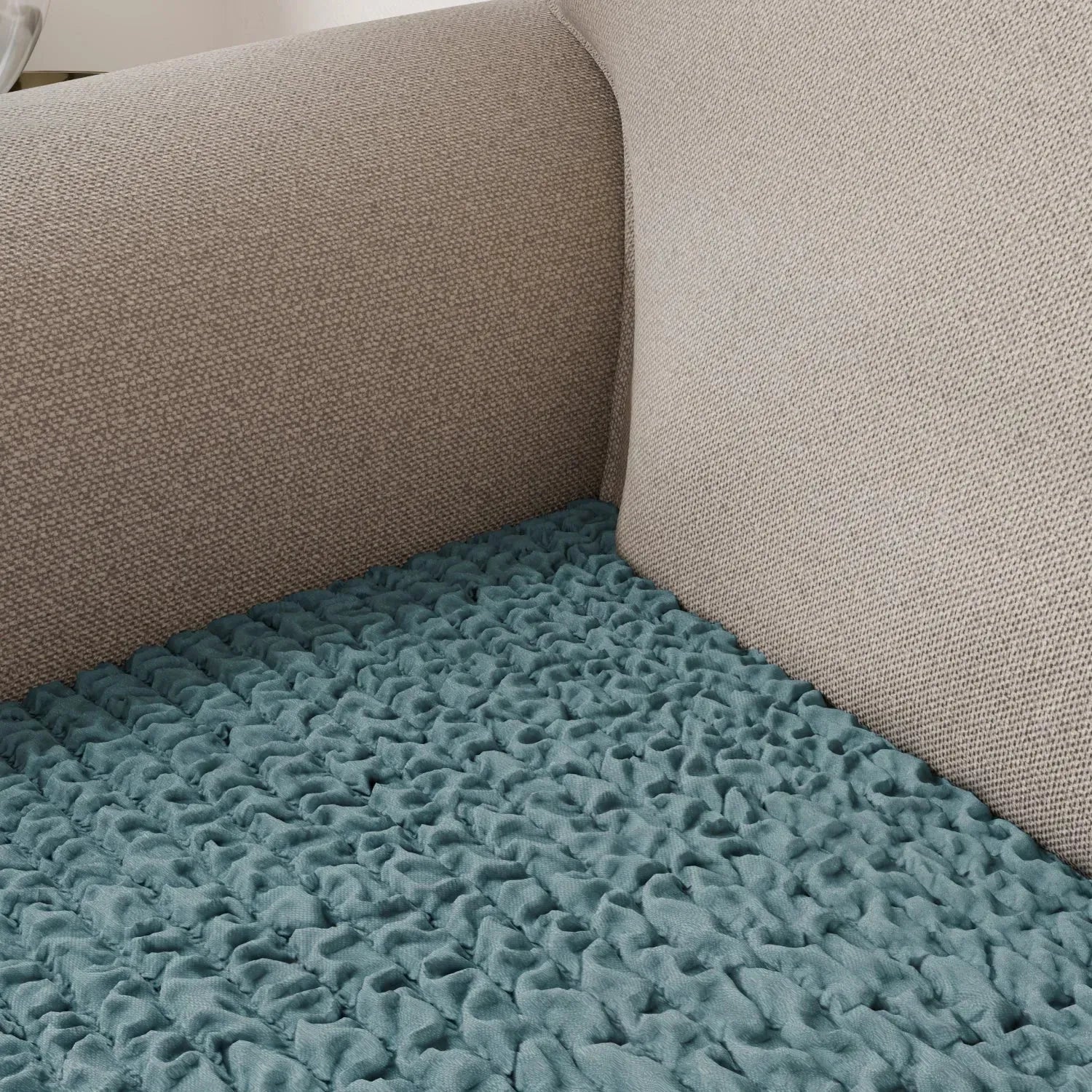 Premium Microfiber Seat Cushion Cover - Soft & Durable Sofa Chair Protector - Perfect for Living Room, Office, or Car Use