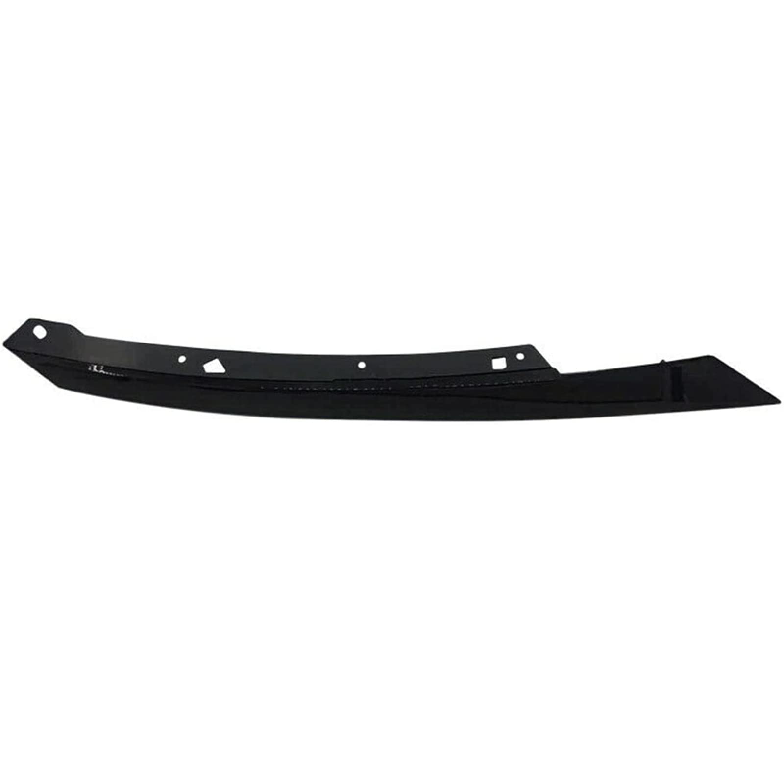 2016-2018 Honda Civic Sedan/Coupe Front Bumper Upper Grille with Black Headlight Eyelids - Glossy Black Bumper Grill & Eyebrow (3-Piece Set) for Enhanced Style & Protection - Perfect for Car Customization & Street Racing Looks