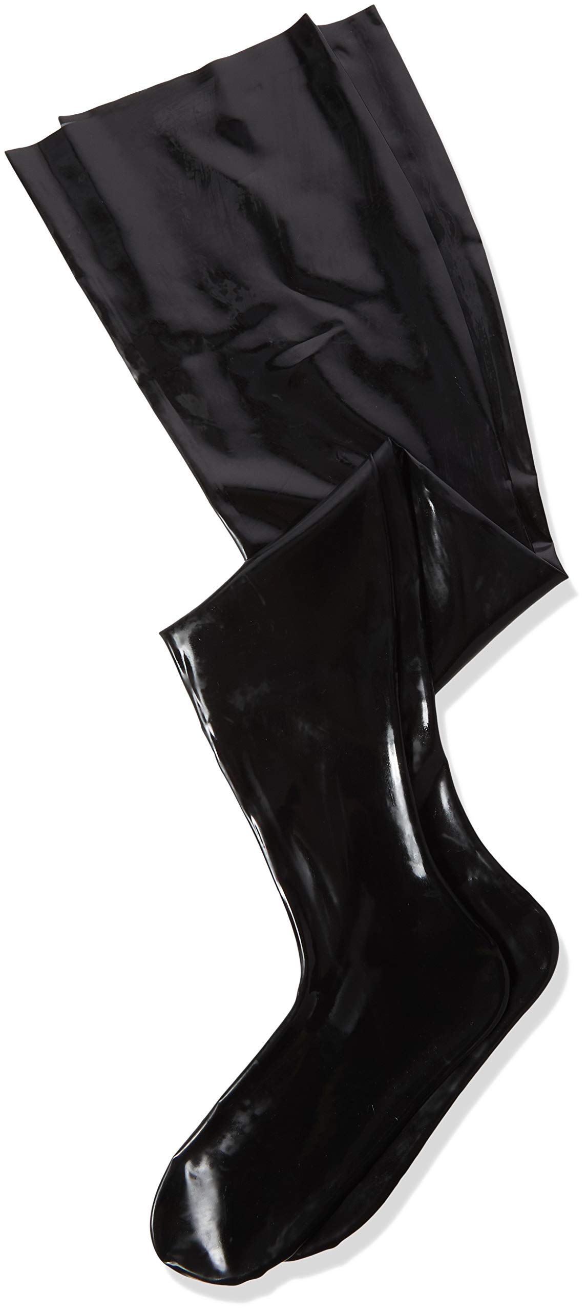 Black Latex Stockings for Women - Sexy Fetish Lingerie & Cosplay Accessories - Perfect for Halloween, Role Play, and Nightwear