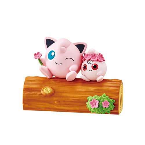 Pokemon Side By Side Friends Lineup & Connect Tree Vol. 2 - 2 Inch Re-Ment Collectible Figure Toy Set for Display, Gift & Anime Fans Collection